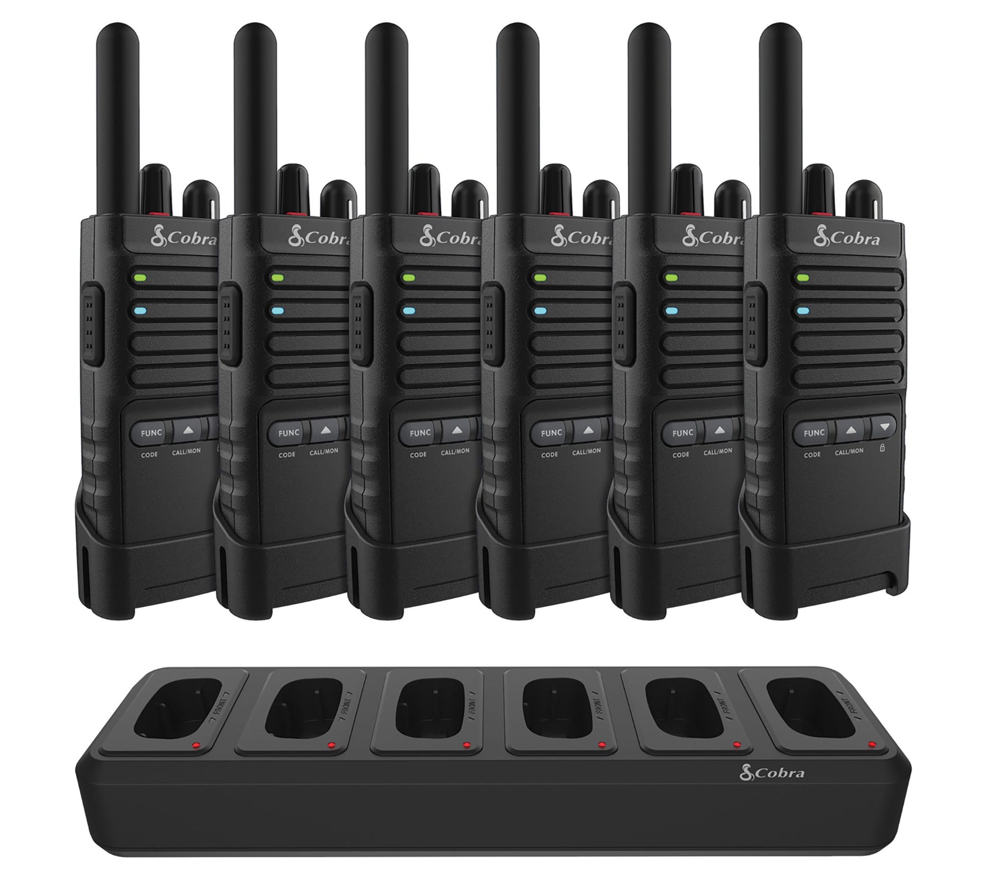 Cobra Pro Business 42-Mile-Range 2-Way Radios, 6 Pack