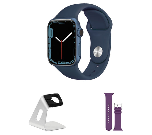 Apple Refurbished Watch Series 7 GPS 41mm Bundle