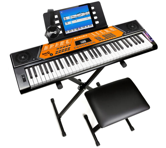 RockJam 61 Keyboard Super Kit
