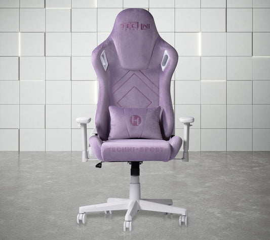Techni Sport Velvet Memory Foam Adjustable PCGaming Chair