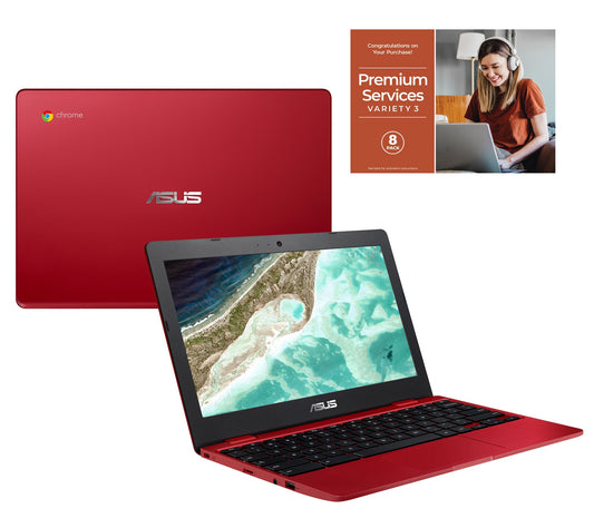 ASUS 11.6" Chromebook Intel Celeron, 4GB RAM, 32GB with Voucher