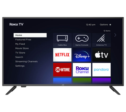 JVC 40" Class LED HD Smart Roku TV LT-40MAR305