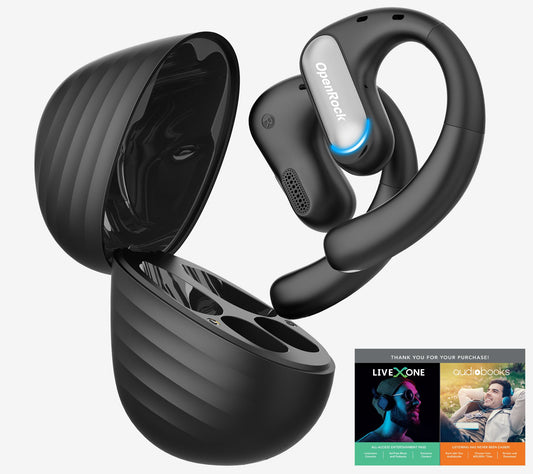 OpenRock Pro by OneOdio Open Ear True Wireless Headphones