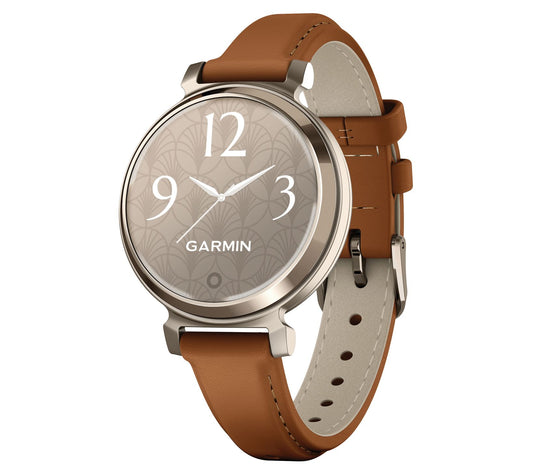 Garmin Lily 2 Health & Fitness Aluminum/LeatherSmartwatch