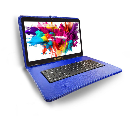 LINSAY Tab Octa Core 128GB w/ Keyboard Case Solid Special Ed