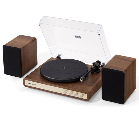 Crosley C65 Turntable System with BluetoothSpeakers