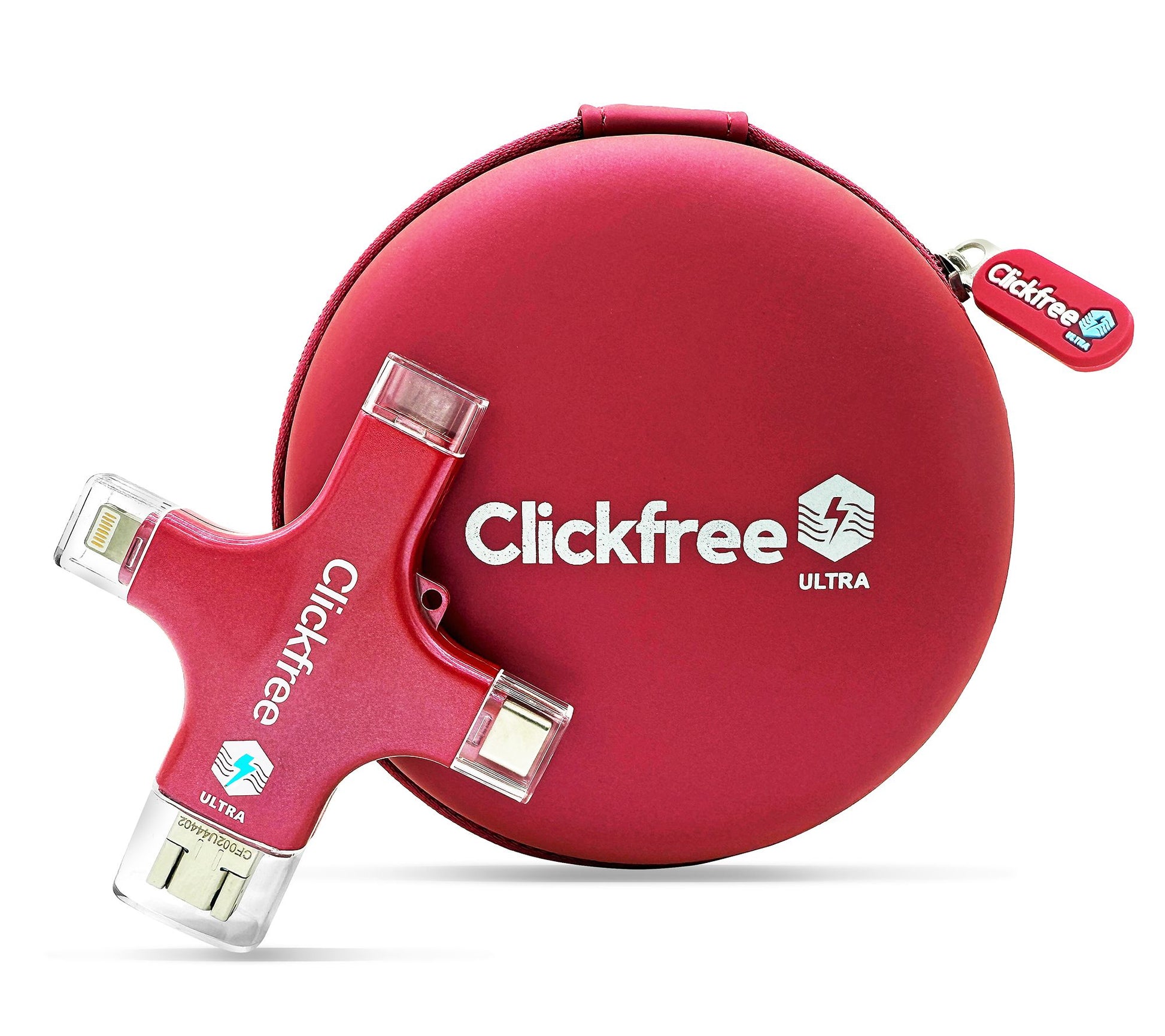Clickfree Ultra 256GB Photo &amp; Video Storage with 20PG Photobook