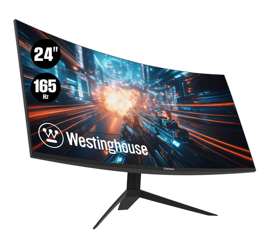 Westinghouse 24" Curved FHD Gaming Monitor