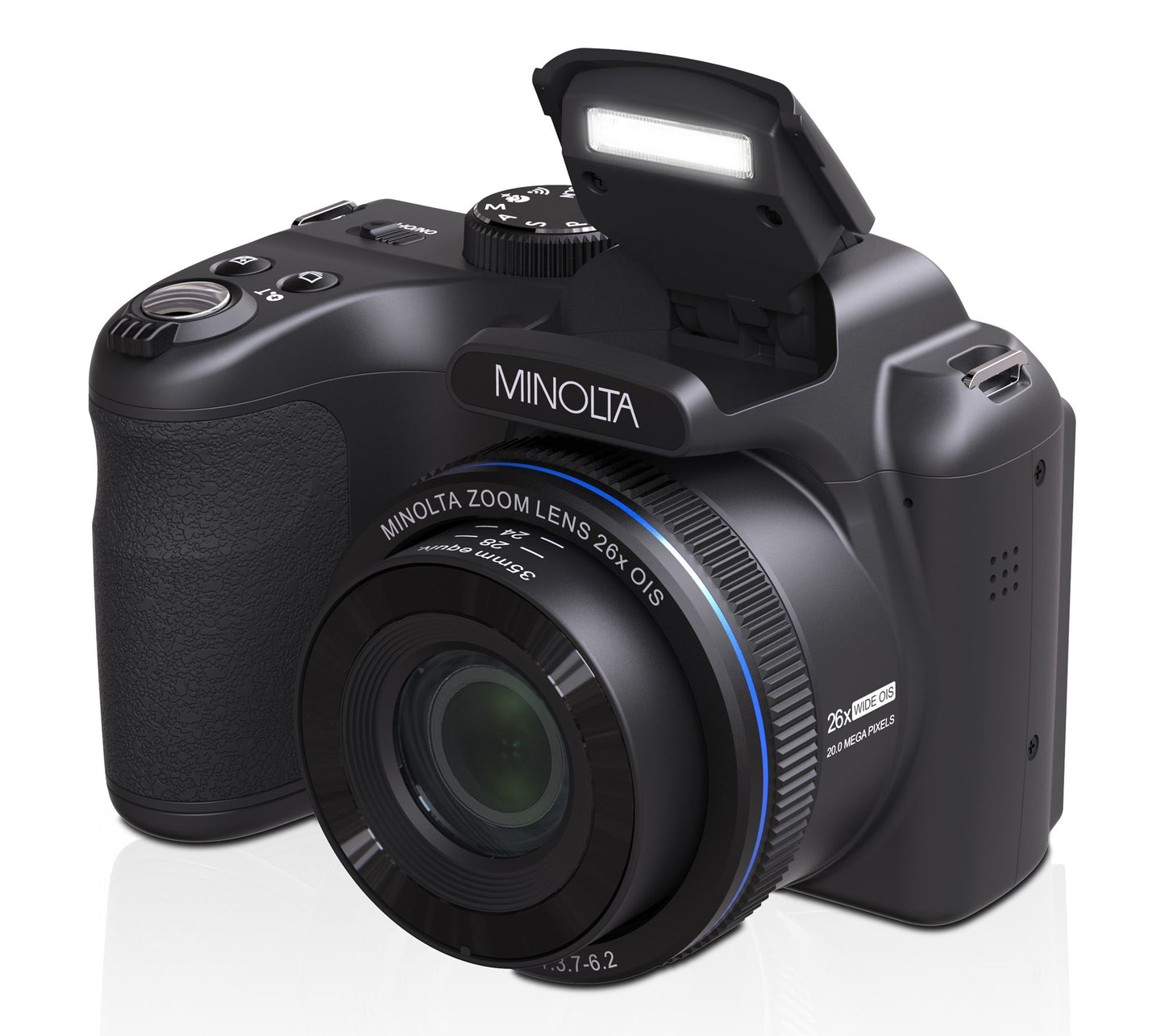 Minolta MN26Z Camera with 20MP & 26X Optical Zoom & Accessories