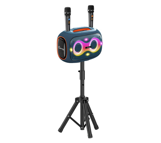 WorryFree Gadgets 120W Portable Bluetooth Karaoke Speaker