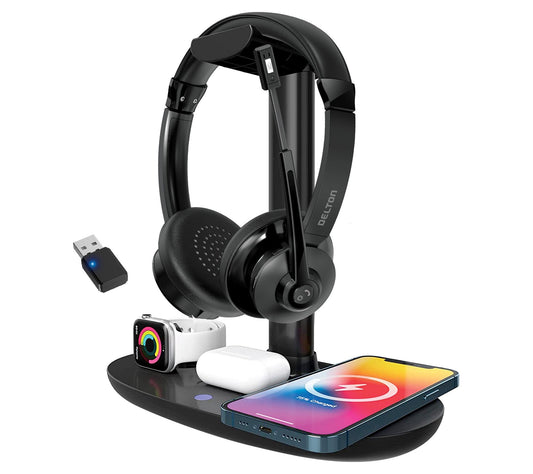 Delton 30X Bluetooth Headset with HS1 Stand