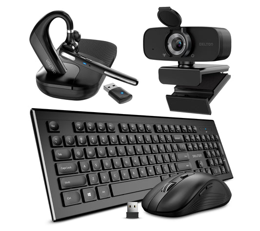 Delton Work Anywhere 90X Bluetooth Computer Headset Kit