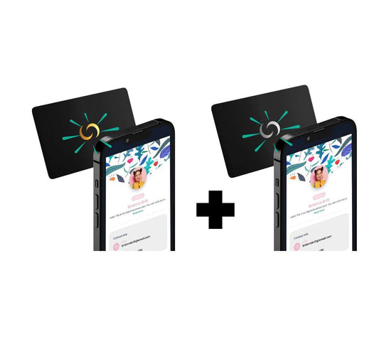 Contact Co. Elite Smart Business Card Duo Set