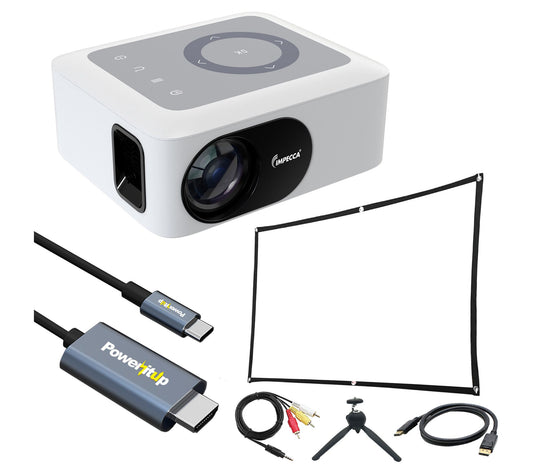 Impecca Home Theater Projector, 5400lm/80 ANSI,720P +ACCS Kit