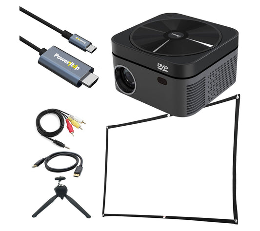 Impecca DVD Home Theater Projector 5400lm/110 ANSI, 720P Kit