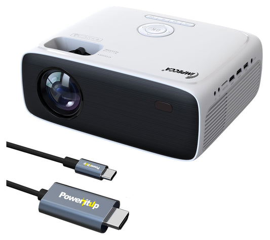 Impecca 180" HD Home Theater Projector, 8600lm/200ANSI
