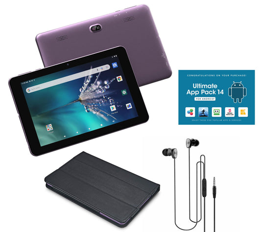 RCA 8&#34; 64GB Android 11 GO Edition Tablet w/ Folio &amp; Accessories