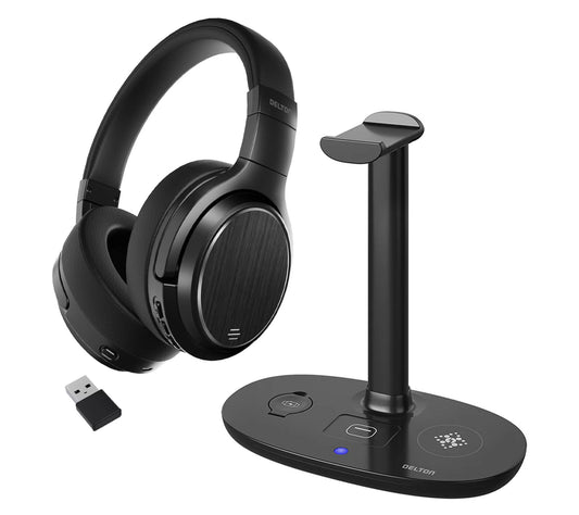 Delton M101 Bluetooth Computer Headset and HS1Stand