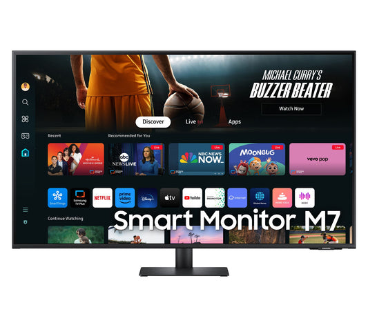 Samsung 43" 4K LED Smart Monitor with HDR 10
