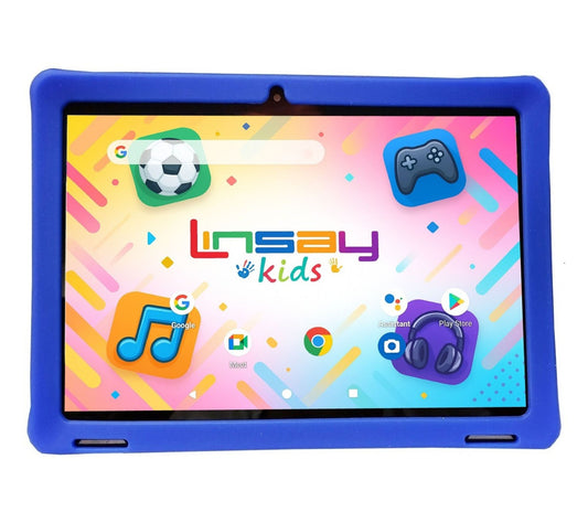LINSAY 10.1"Octa Core 4GB Ram 256GB Storage Android 15 Kids