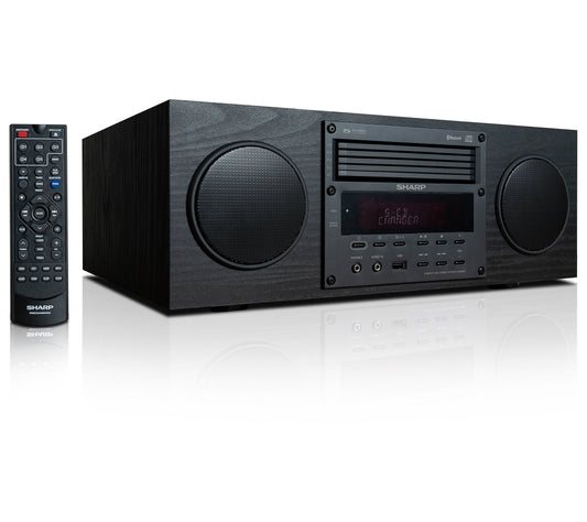 Sharp CD-BH350 5-CD Wood Compact Disc Stereo System
