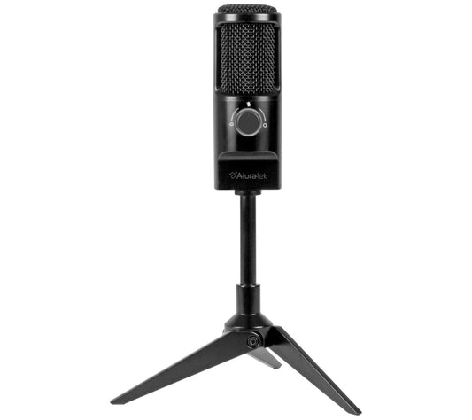 Aluratek USB Rocket Microphone w/ Stand