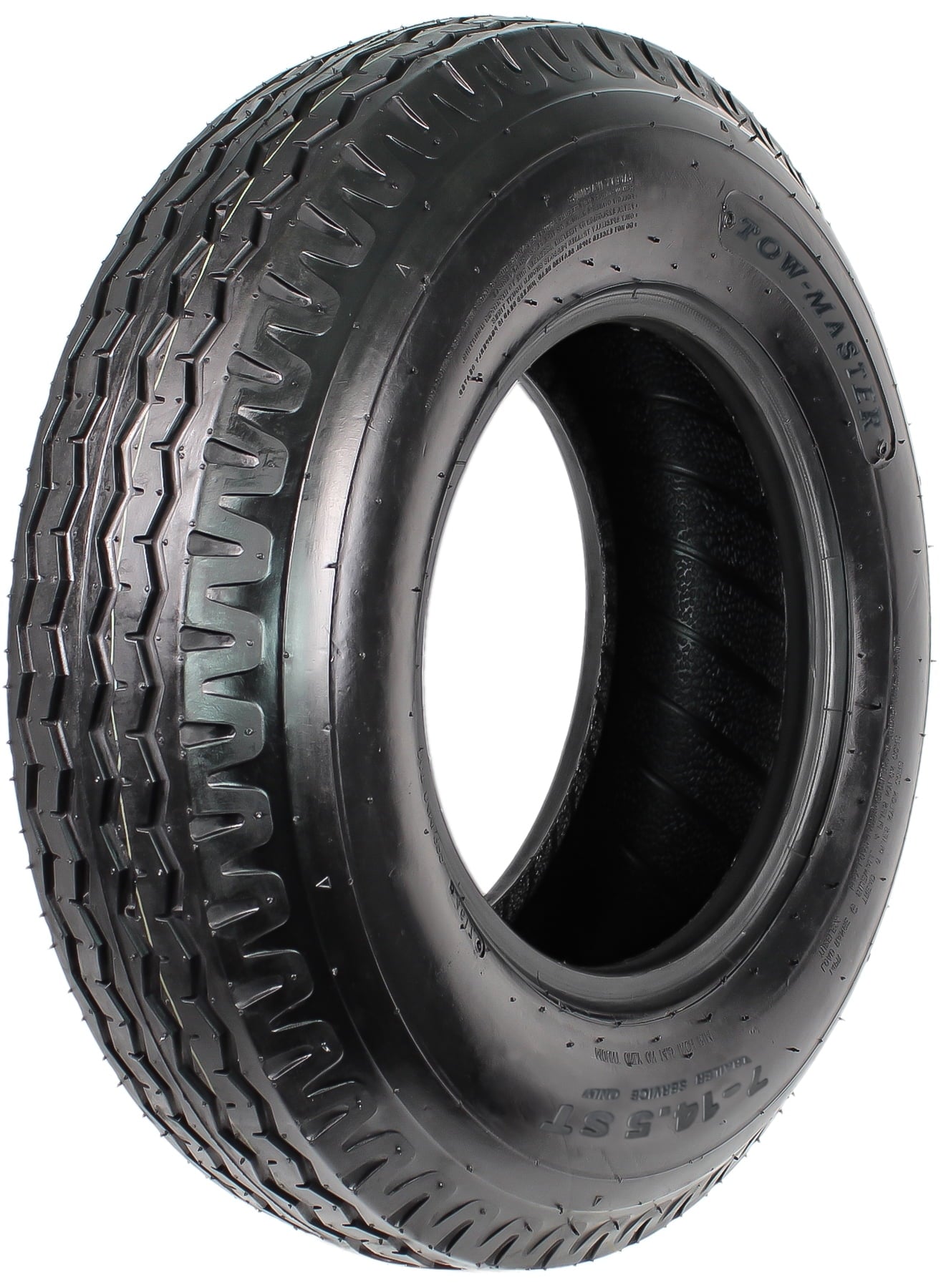 eCustomrim Heavy Duty Mobile Home Trailer Tire 7-14.5 Load Range F MH Low Boy 12 Ply Bias