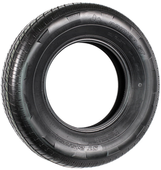 eCustomrim Radial Trailer Tire ST215/75R14 215/75R14 Load Range D 8 Ply - 6 Year Warranty