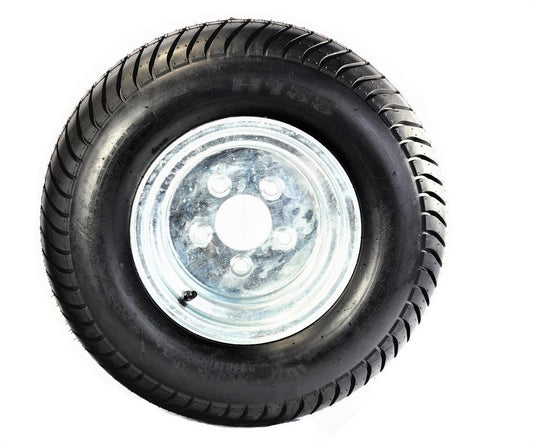 eCustomrim Trailer Tire On Rim 20.5X8-10 205/65-10 20.5X8.0-10 5 Lug E Wheel Galvanized