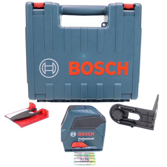 Restored Bosch GLL 55-RC Cross Line Self Leveling Laser (Refurbished)