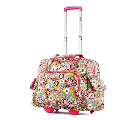 Olympia Fashion Rolling Overnighter Bag