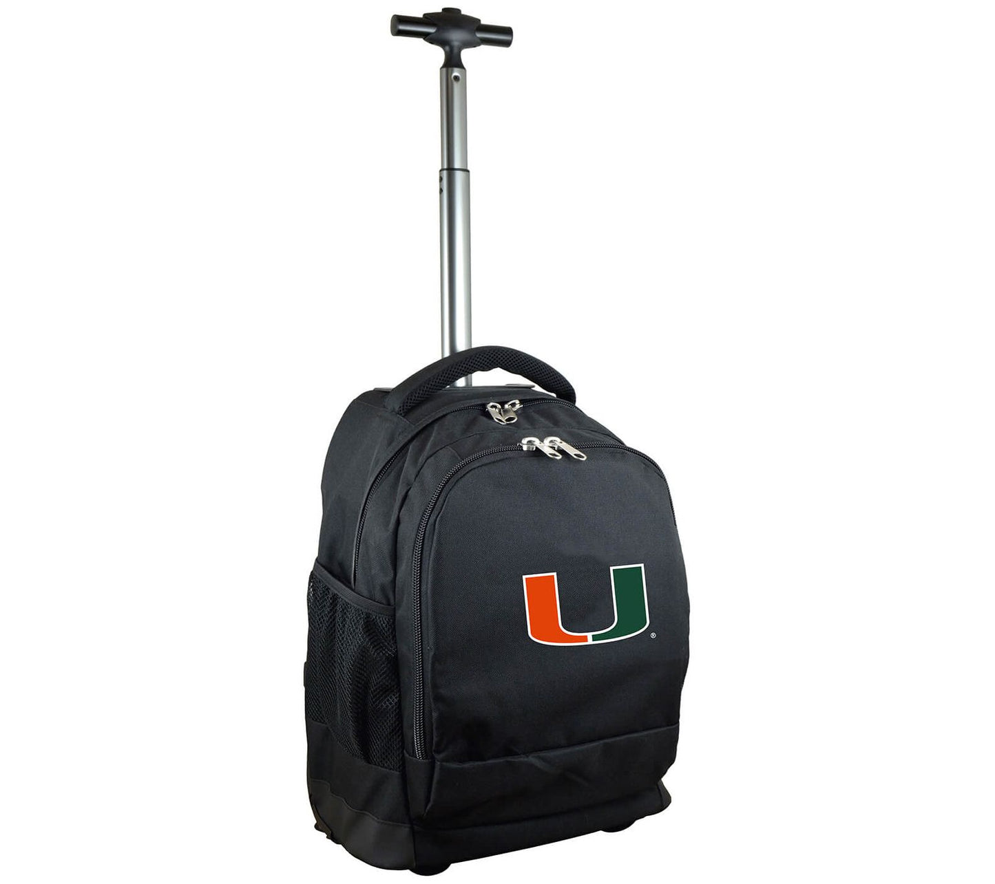 NCAA 19" Black Premium Wheeled Backpack