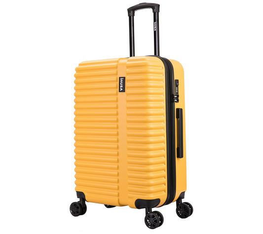 InUSA Lightweight Hardside Spinner 24" Mustarduitcase - Ally