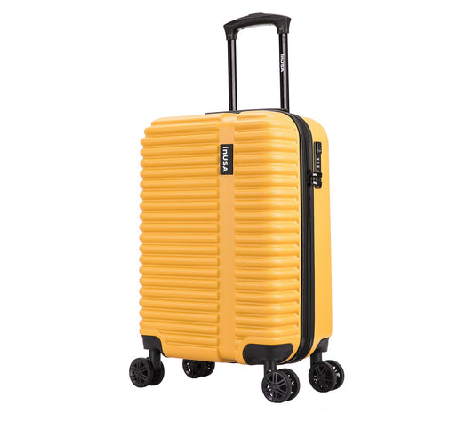 InUSA Hardside Spinner 20" Mustard Carry-On Suitcase - Ally