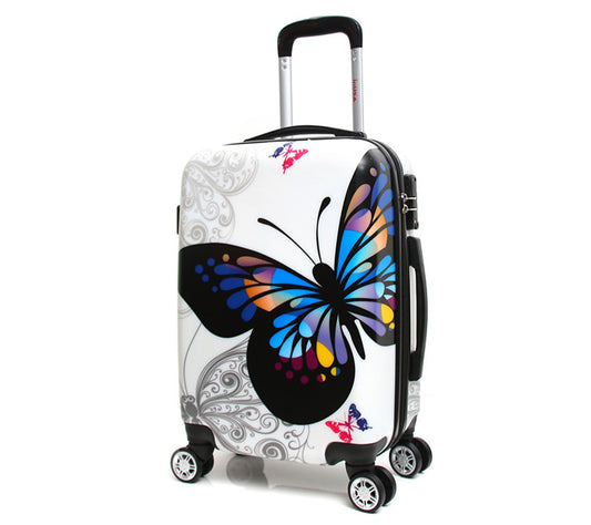 InUSA Butterfly Lightweight Hardside Spinner 24Luggage