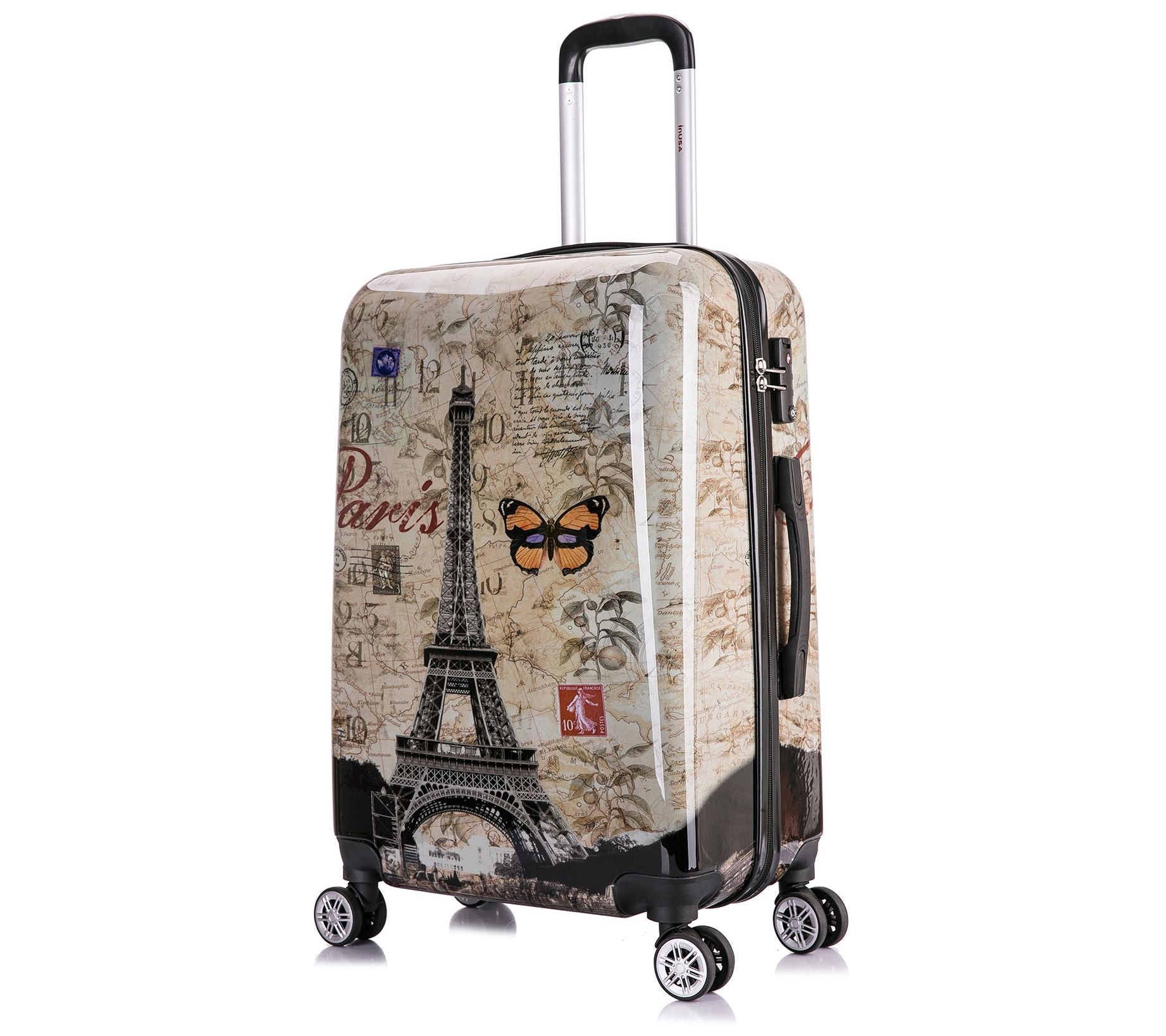 InUSA Paris Lightweight Hardside Spinner 24" Lugage