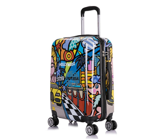InUSA Hollywood Lightweight Hardside Spinner 20" Carry-on