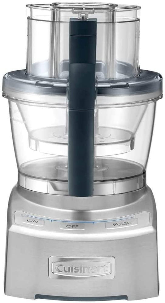Restored Cuisinart CFP-24DCNPC Elite Collection 12 Cup Food Processor, Die Cast with Stainless Blades (Refurbished)