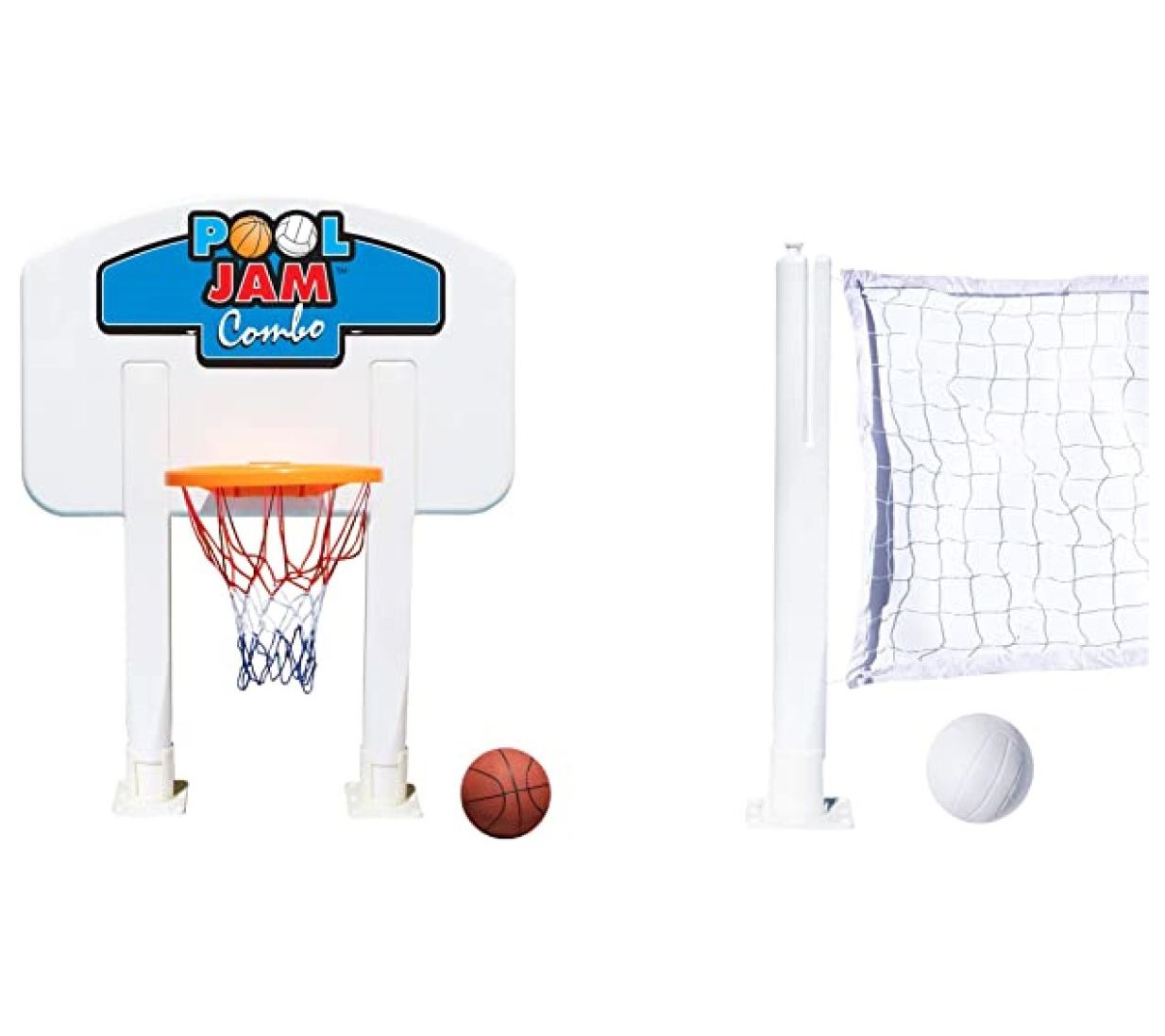 Swim Central 30' Pool Jam Basketball & Volleyball Set