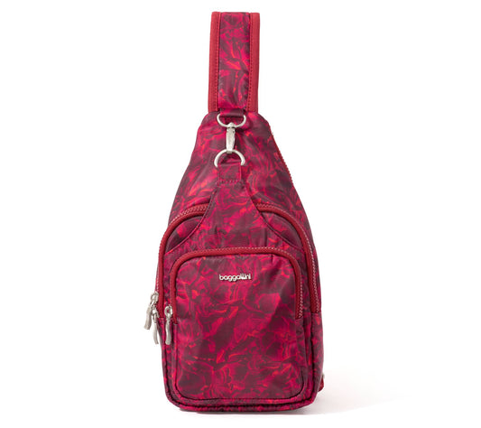 Baggallini Premier Twill Central Park Sling Bag