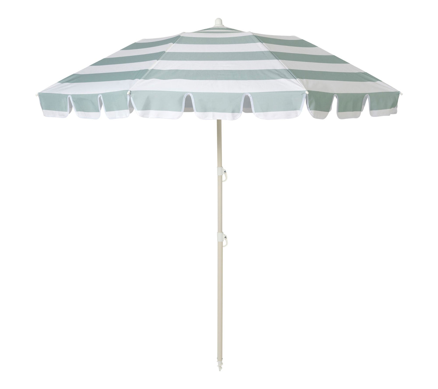 Sunnylife Compact Beach Umbrella La Palma SageStripe