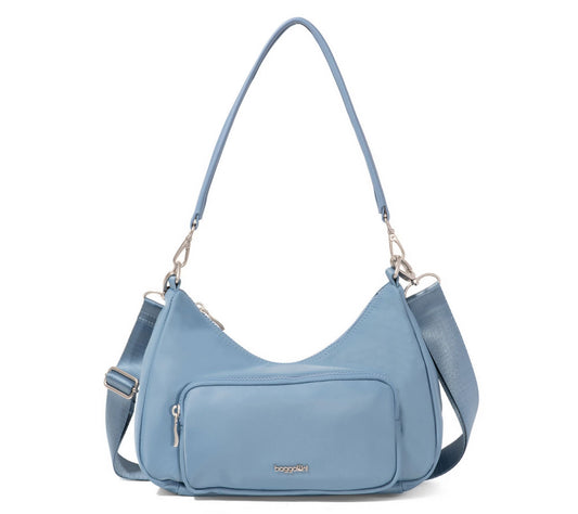 Baggallini Premier Twill Savannah Convertible Crossbody