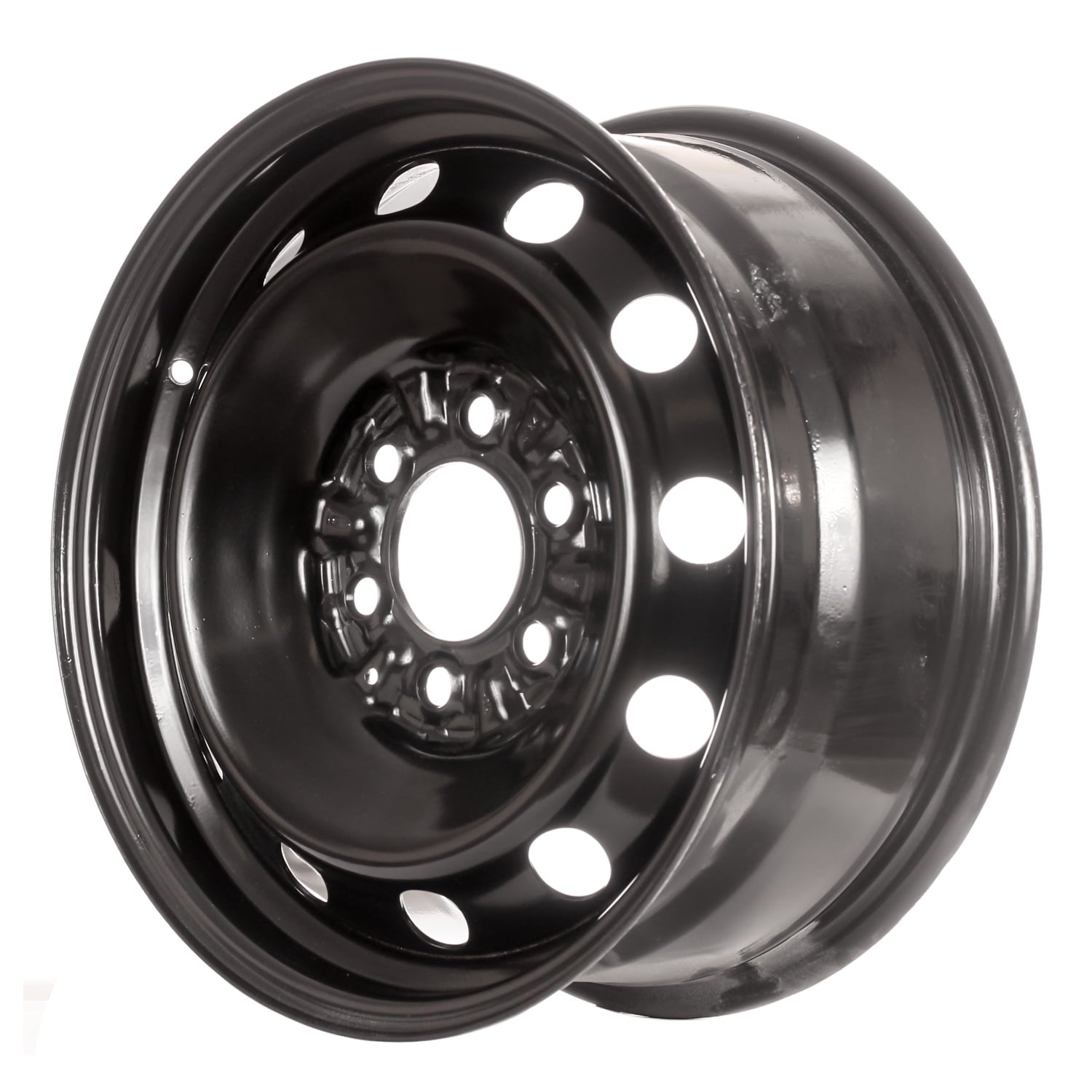 Remanufactured Painted Black Steel Wheel 17 x 7.5 7L1Z1015D fits 2004-2014 Ford Expedition