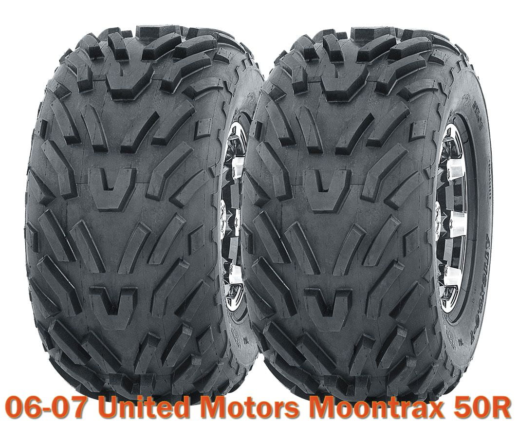 2006-2007 United Motors Moontrax 50R ATV tires 16x8-7 4PR, Set of 2