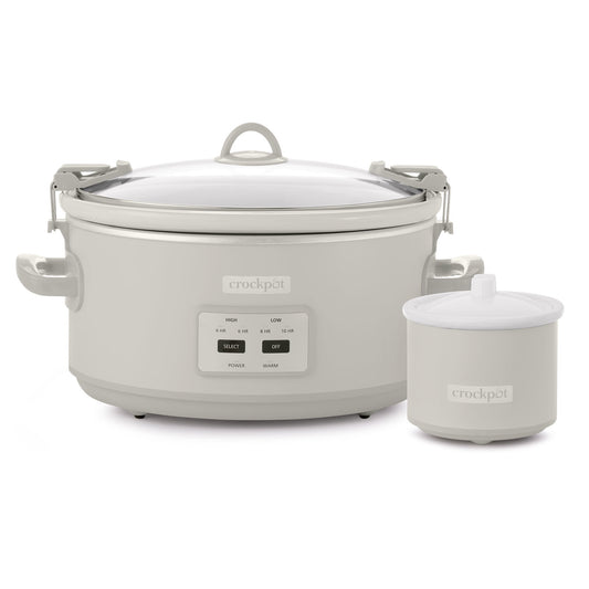 Open Box Crock-Pot 7 Qt Cook & Carry Slow Cooker w/ Touch Control & Lid