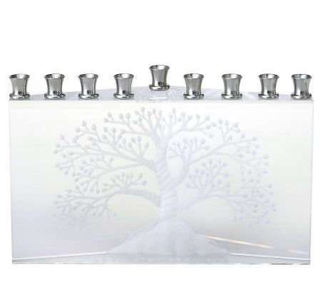 Copa Judaica Etz Chaim "Tree of Life" Menorah