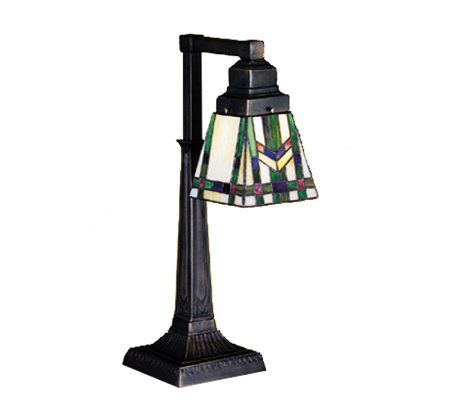 Tiffany-Style Prairie Wheat Desk Lamp