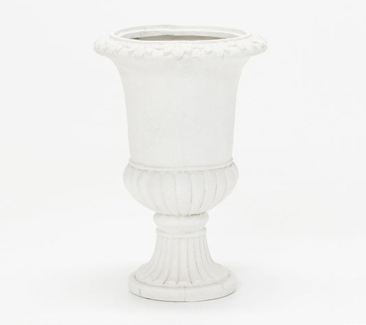 Indoor/Outdoor Decorative Footed Urn by Valerie