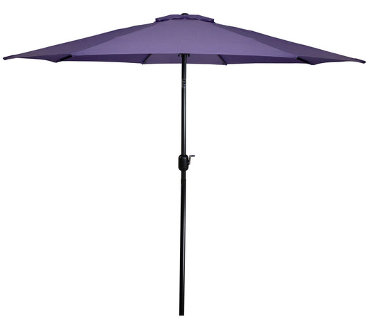 Northlight 9' Market Umbrella with Hand Crank a nd Tilt
