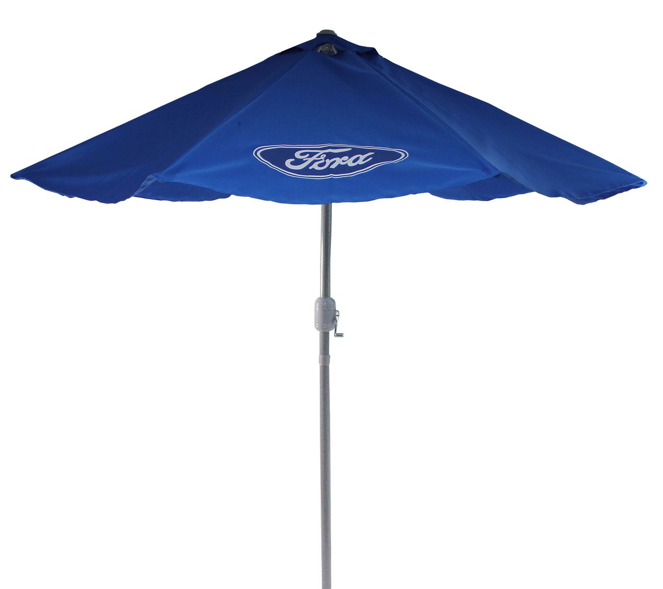 Northlight 9' Ford Umbrella with Hand Crank and Tilt - Blue